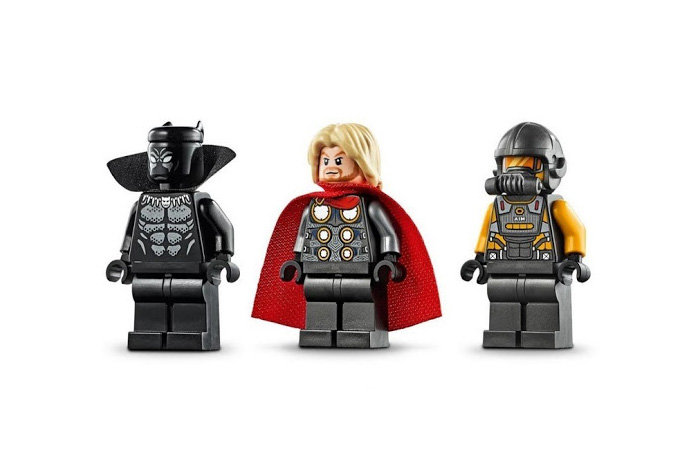 Конструктор LARI аналог Lego Marvel 76142 Мстители: Атака на спортбайке