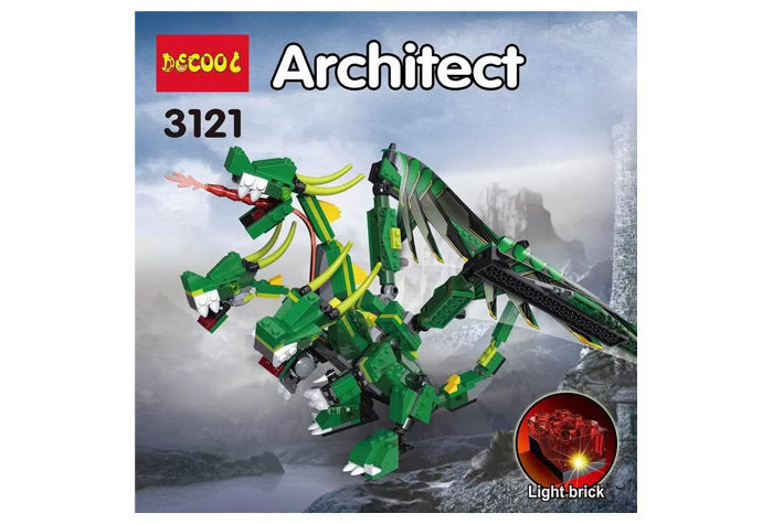 Конструктор Decool аналог LEGO 4894 Мифические создания (8 в 1)