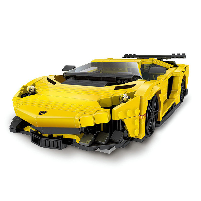 Конструктор Xingbao аналог Lego MOC 2695 Спорткар Lamborghini Aventador SuperVeloce