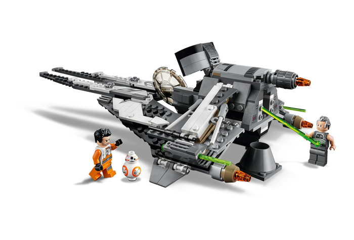 Конструктор LARI аналог LEGO 75242 Перехватчик СИД Чёрного аса