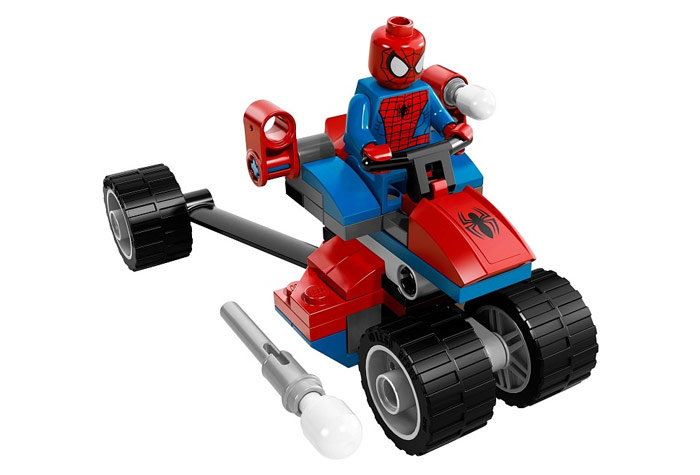 Конструктор LEGO Super Heroes Спайдер-Трайк против Электро