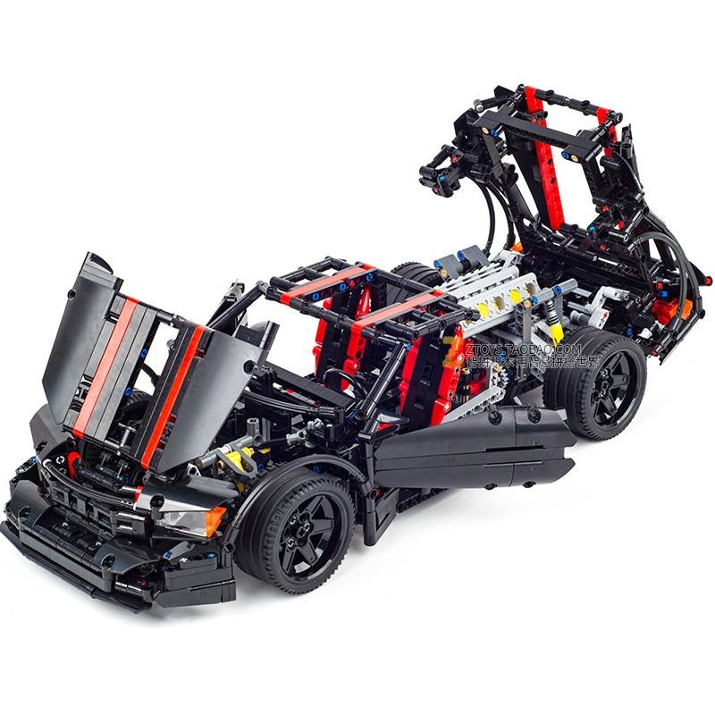 Конструктор Xingbao аналог Lego MOC 3260 Muscle Car Ассасин X19