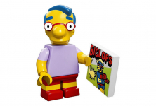 71005-09 Milhouse Van Houten - Коллекционная минифигурка Лего Симпсоны 71005-09