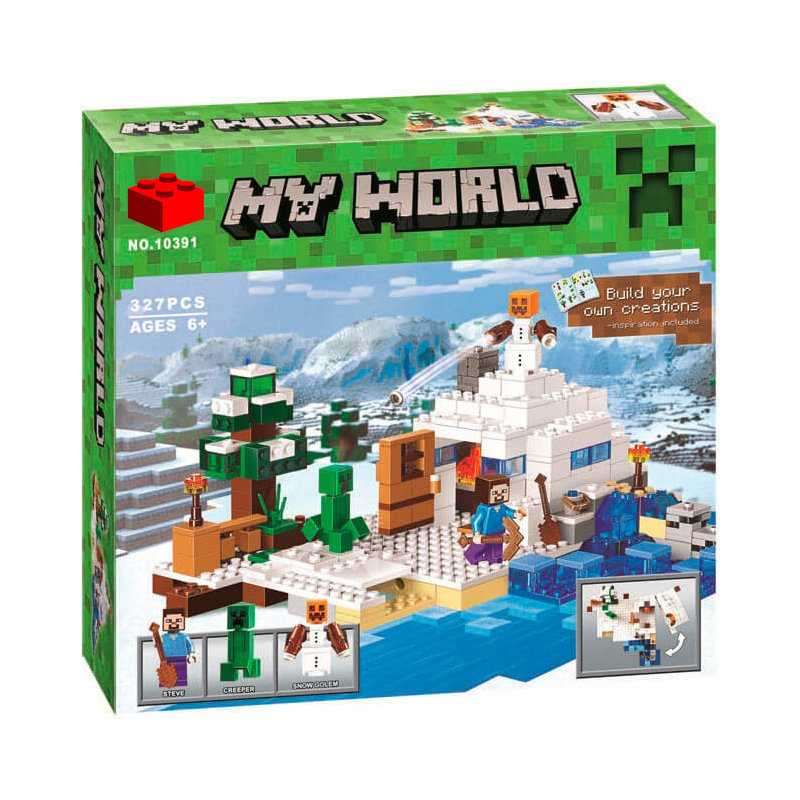 Конструктор BELA аналог LEGO 21120 Снежное убежище