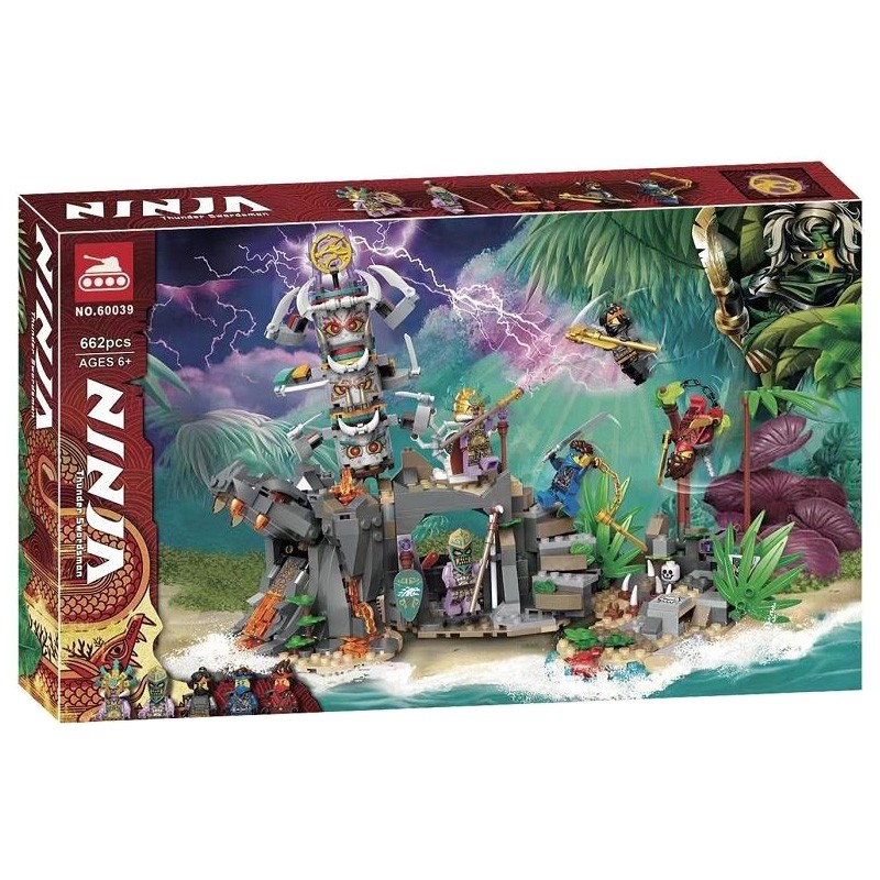 Конструктор аналог Lego Ninjago 71747 Деревня Хранителей