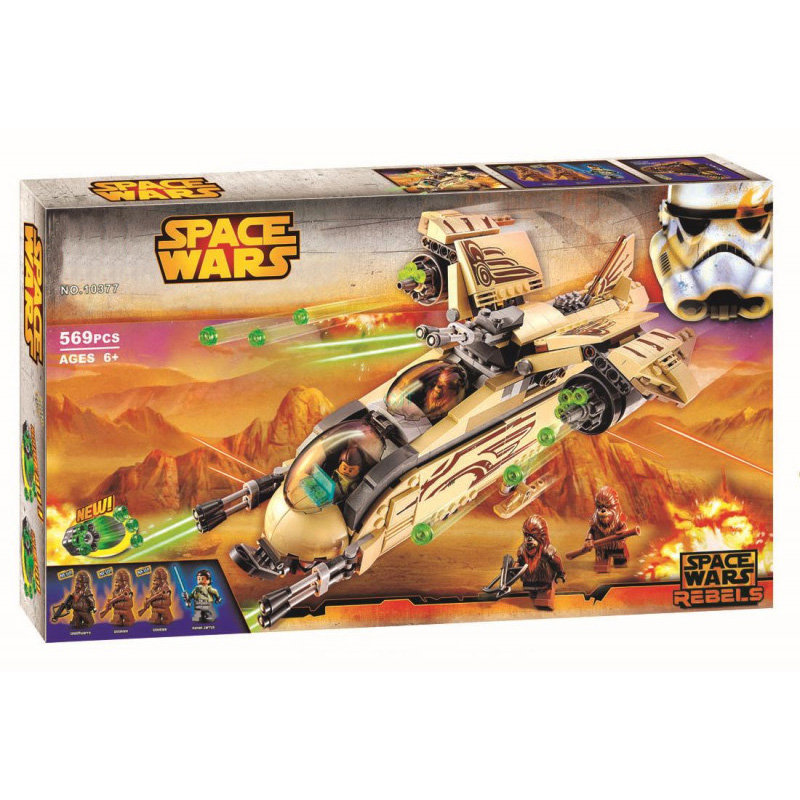 Конструктор BELA аналог Lego Star Wars 75084 Боевой корабль Вуки