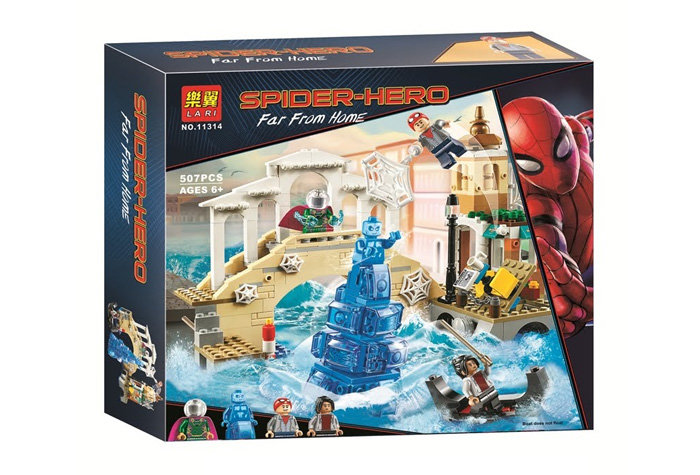 Конструктор LARI аналог Lego 76129 Нападение Гидромена
