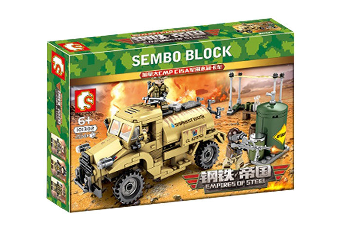Конструктор Sembo Block Перевозка воды