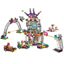 Конструктор аналог Lego Friends 41352 Большая гонка
