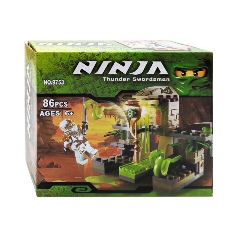 Конструктор BELA аналог Lego Ninjago 9440 Храм Веномари
