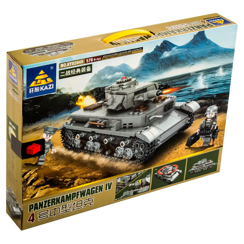 Конструктор KAZI Танк Panzerkampfwagen IV
