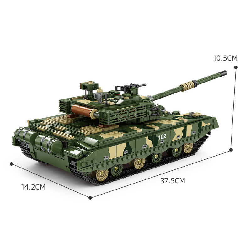 Конструктор KAZI Основной боевой танк ZTZ-99