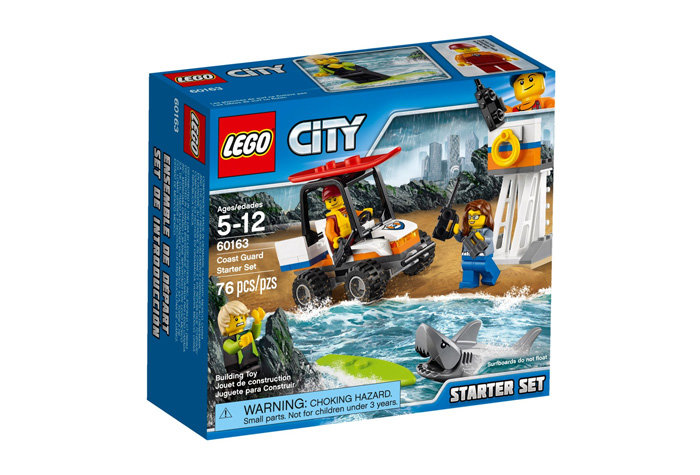 Конструктор LEGO City Набор для начинающих Береговая охрана