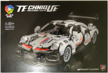 Конструктор JIQILE Technique Racing Car 48002 Гоночная машина - "Sportcar Porche 911"