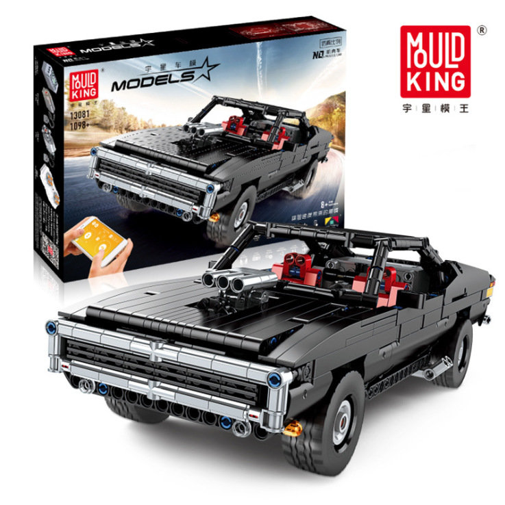 Конструктор Mould King Muscle Car Доминика Торетто на радиоуправлении