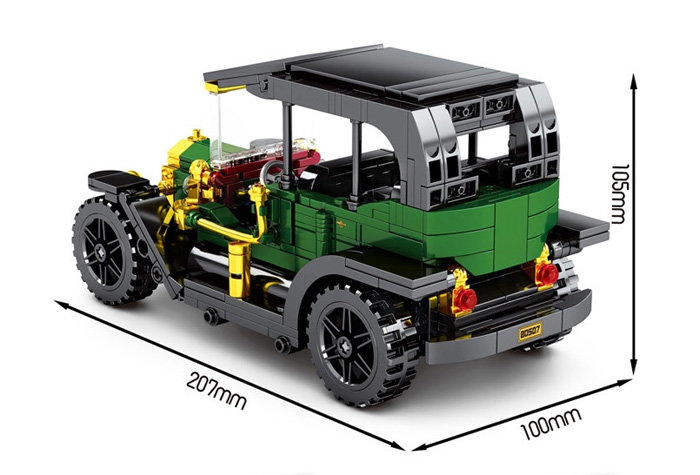 Конструктор Sembo Block (SY) Ретро автомобиль Ford Model T