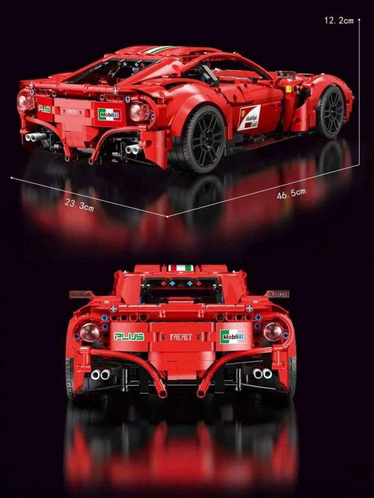 Конструктор TGL Спорткар Ferrari F12 Berlinetta 1:10