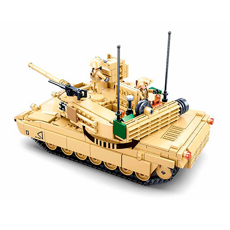 Конструктор Sluban Основной боевой танк Abrams M1A2 SEP V2