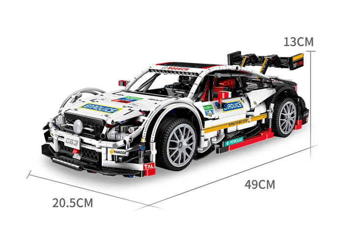 Конструктор Mould King Спорткар Mercedes-AMG C63 DTM (Аналог Лего Техник MOC 6687)