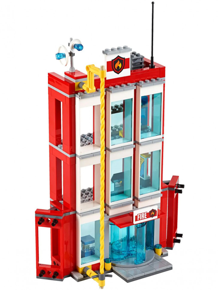 Конструктор аналог Lego City 60110 Пожарная часть