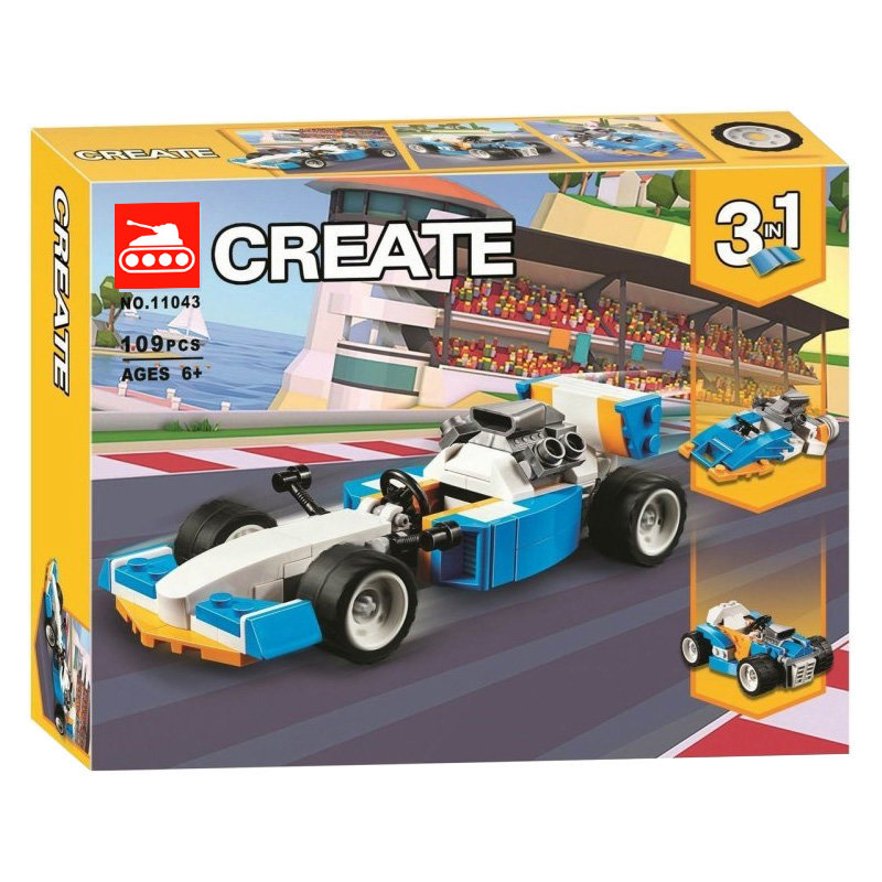 Конструктор аналог Lego Creator 31072 Экстремальные гонки
