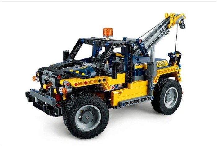 Конструктор Decool аналог LEGO 42079 Сверхмощный вилочный погрузчик