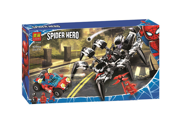Конструктор LARI аналог LEGO 76163 Краулер Венома