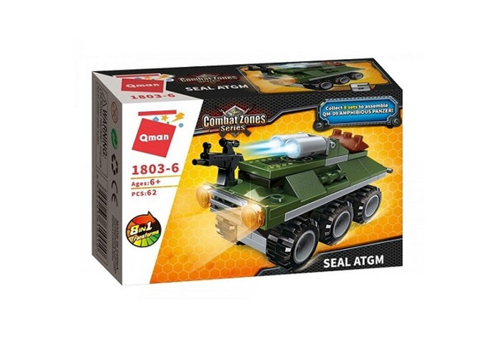Конструктор Qman (Enlighten Brick) Броневик
