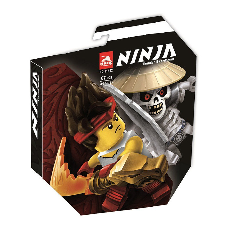 Конструктор аналог Lego Ninjago 71730 Легендарные битвы: Кай против Скелета