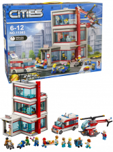 Конструктор аналог Lego City 60204 Городская больница