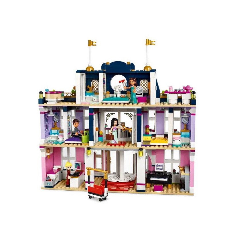 Конструктор аналог Lego Friends 41684 Гранд-отель Хартлейк Сити