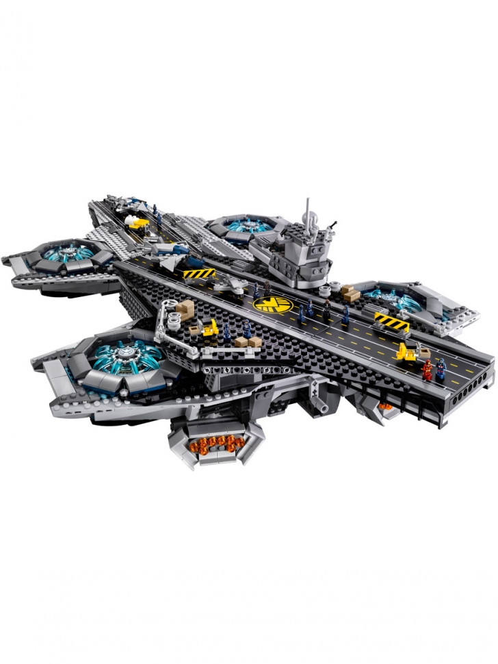 Конструктор аналог Lego Super Heroes 76042 Геликарриер (авианосец ЩИТа)