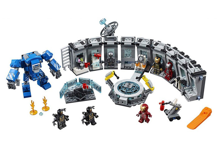 Конструктор аналог LEGO 76125 Лаборатория Железного человека