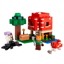 Конструктор аналог Lego Майнкрафт 21179 Грибной дом