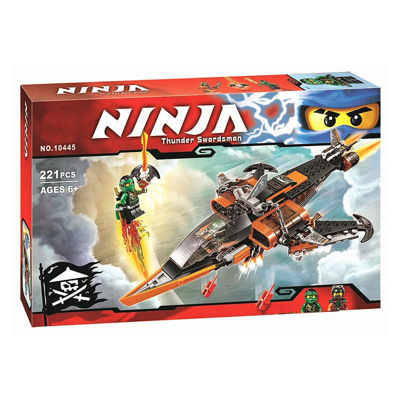Конструктор BELA аналог Lego Ninjago 70601 Небесная акула
