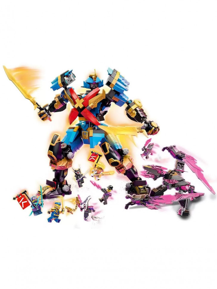 Конструктор аналог Lego Ninjago 71775 Робот Нии «Самурай Икс»