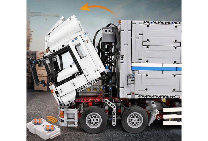 Конструктор Mould King Грузовик с прицепом (фура) Wing Body Truck (Аналог Лего Техник MOC 1389)