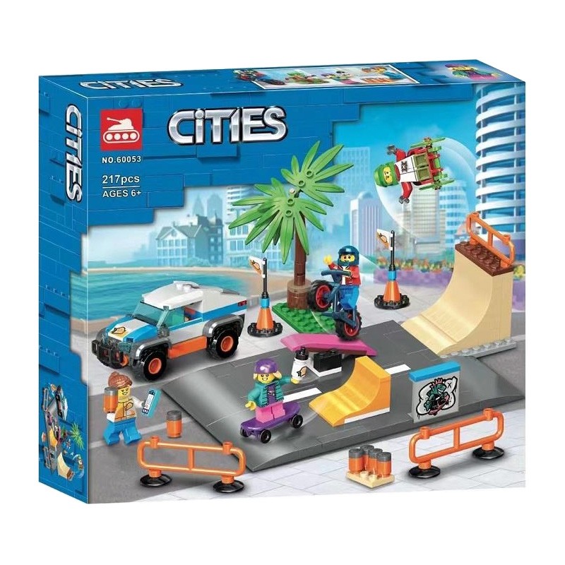 Конструктор аналог Lego City 60290 Скейт-парк