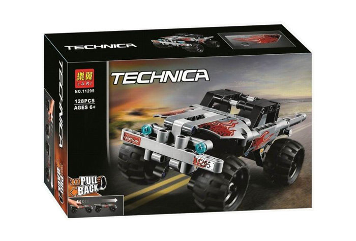 Конструктор LARI аналог LEGO 42090 Машина для побега