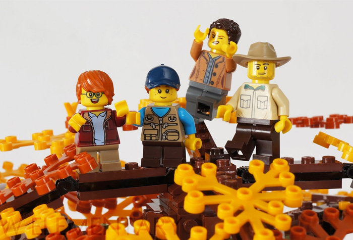 Конструктор LARI аналог LEGO 21318 Дом на дереве