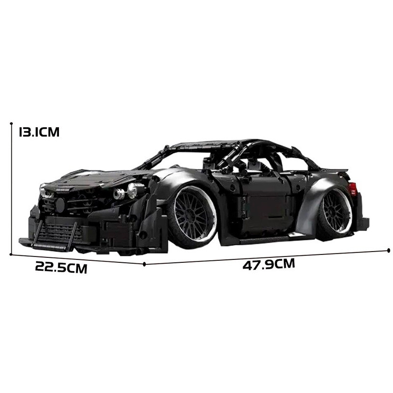 Конструктор Mercedes-Benz C63 AMG «HellaFlush Canibeat Black Warrior»