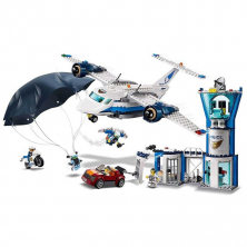 Конструктор LARI аналог Lego City 60210 Воздушная полиция: авиабаза