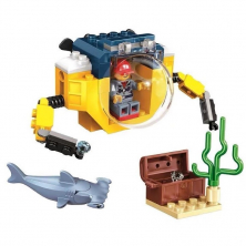 Конструктор аналог Lego City 60263 Океан: мини-подлодка