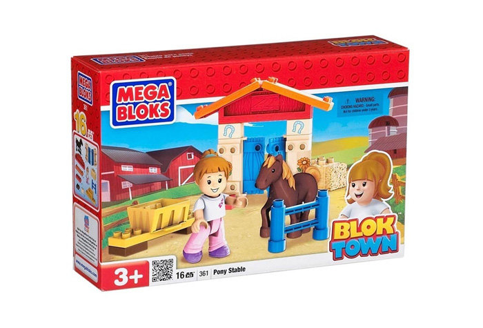 Конструктор Mega Bloks Конюшня для пони