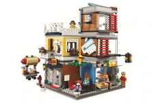 Конструктор LARI аналог LEGO 31097 Зоомагазин и кафе в центре города