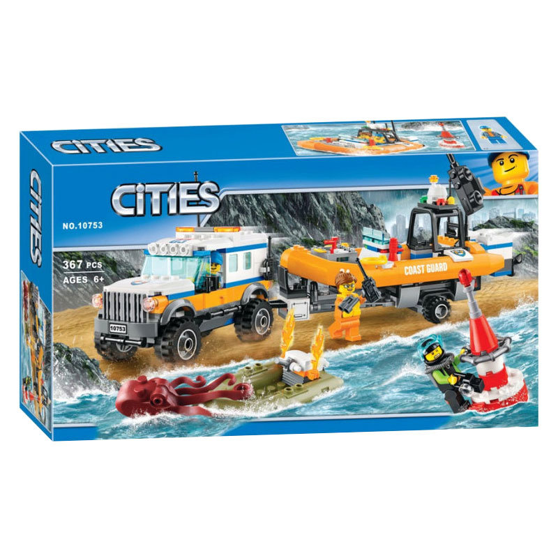 Конструктор BELA аналог Lego City 60165 Внедорожник 4х4 команды быстрого реагирования