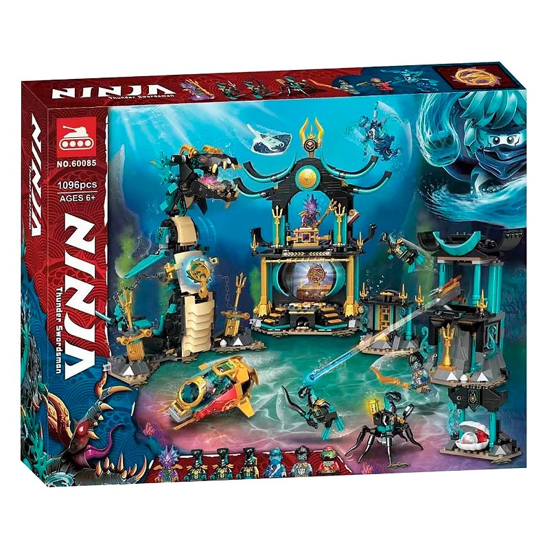 Конструктор аналог Lego Ninjago 71755 Храм Бескрайнего моря