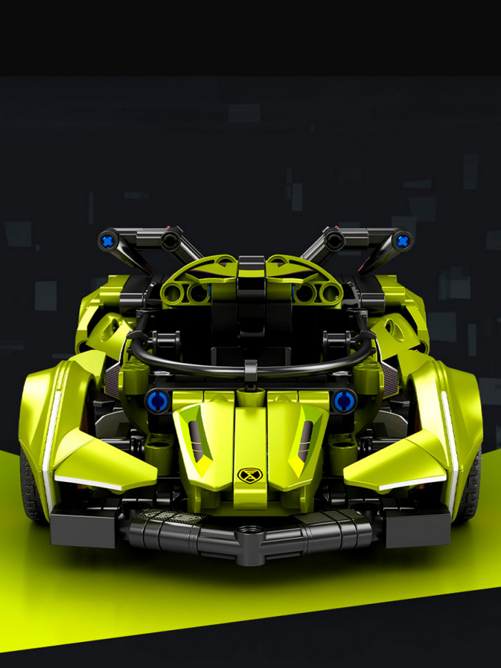 Конструктор Sembo Block Спорткар Lamborghini Vision GT