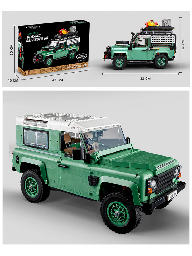Конструктор Icons 10317 Внедорожник Land Rover Classic Defender 90