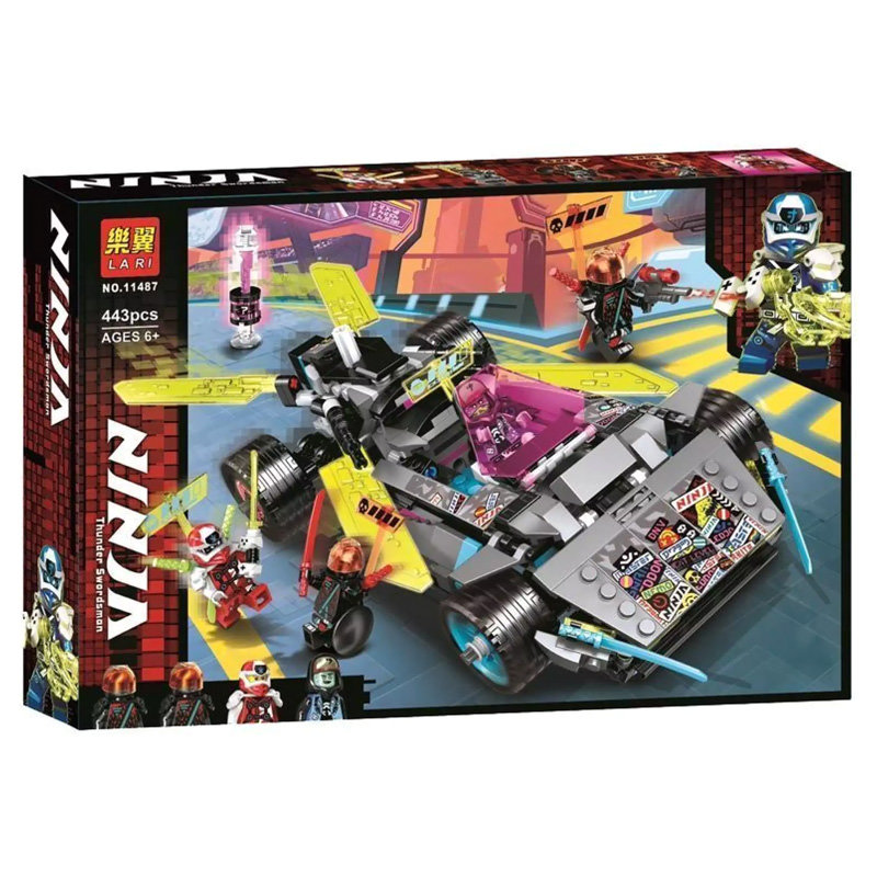 Конструктор LARI аналог Lego Ninjago 71710 Специальный автомобиль Ниндзя